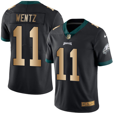 Stitched NFL Limited Gold Rush Jersey