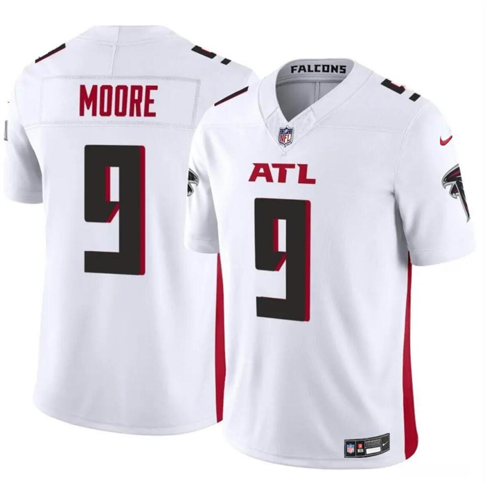 Men's Atlanta Falcons #9 Rondale Moore White 2023 F.U.S.E Vapor Untouchable Limited Football Stitched Jersey